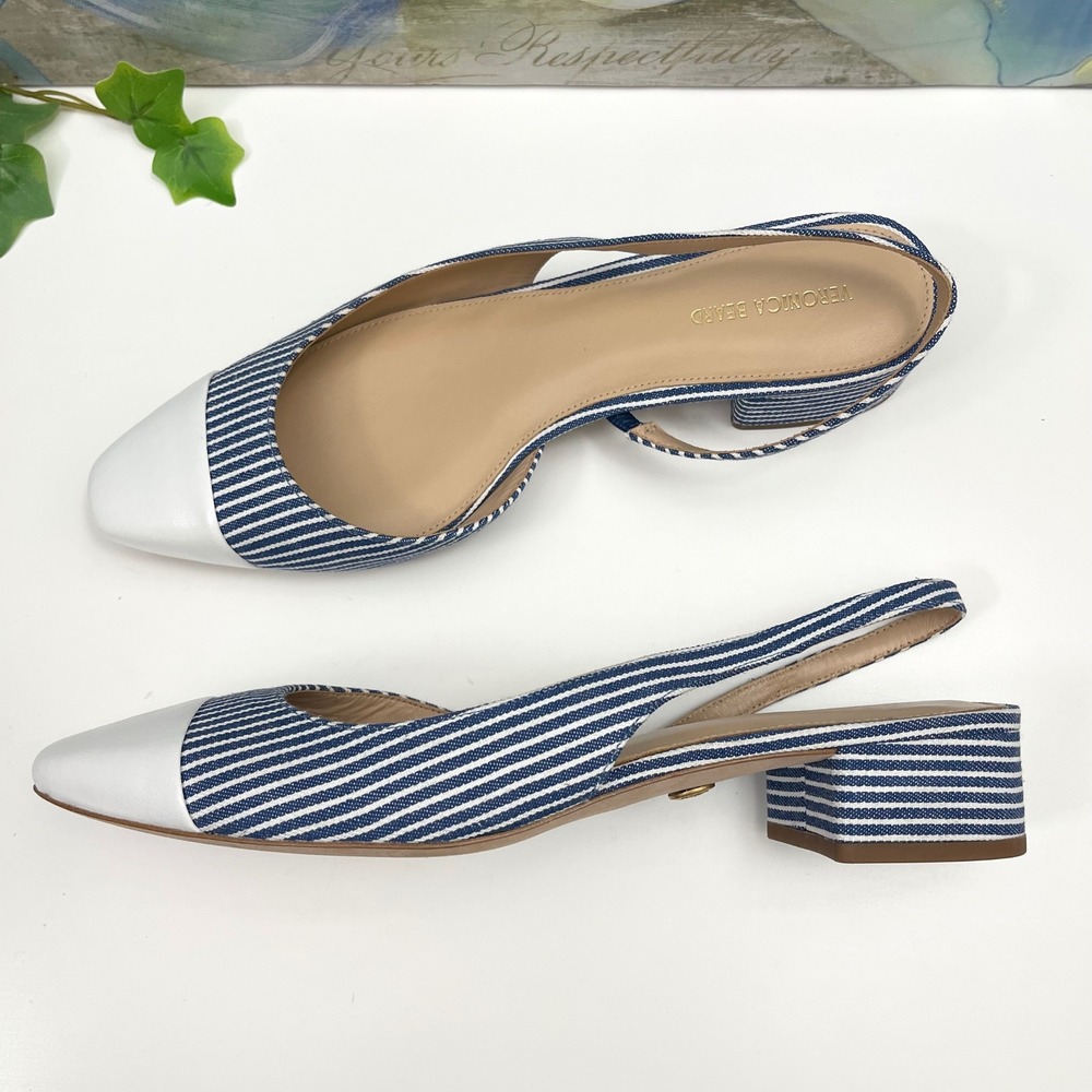 Veronica Beard Women's Cecile‎ Slingback Pumps Size 9 - Picture 11 of 11